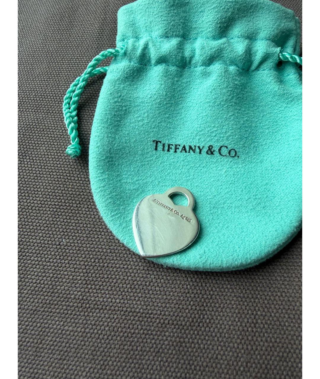 TIFFANY&CO Серебряная серебряная подвеска, фото 3