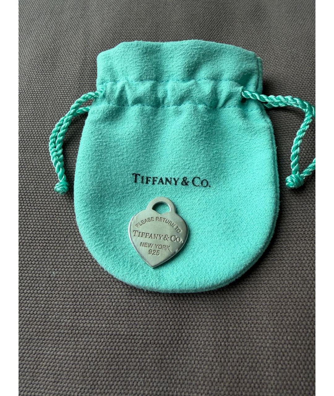 TIFFANY&CO Серебряная серебряная подвеска, фото 6