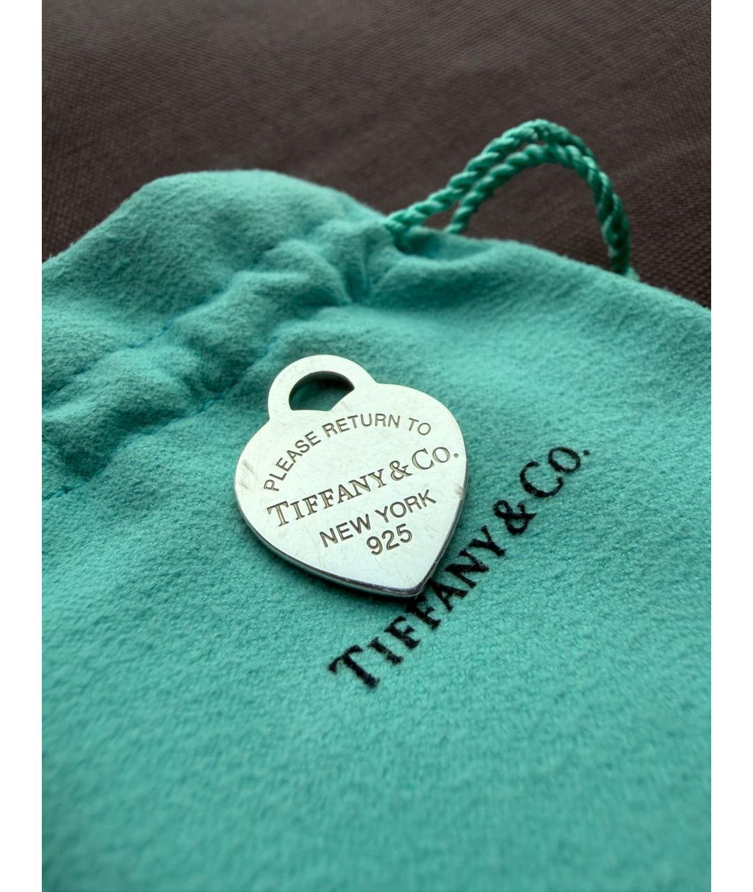 TIFFANY&CO Серебряная серебряная подвеска, фото 2