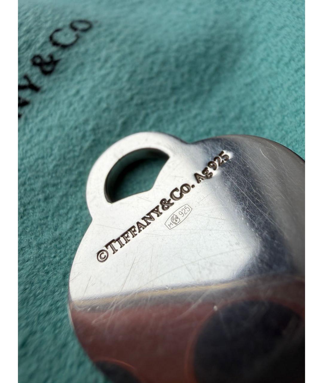 TIFFANY&CO Серебряная серебряная подвеска, фото 4