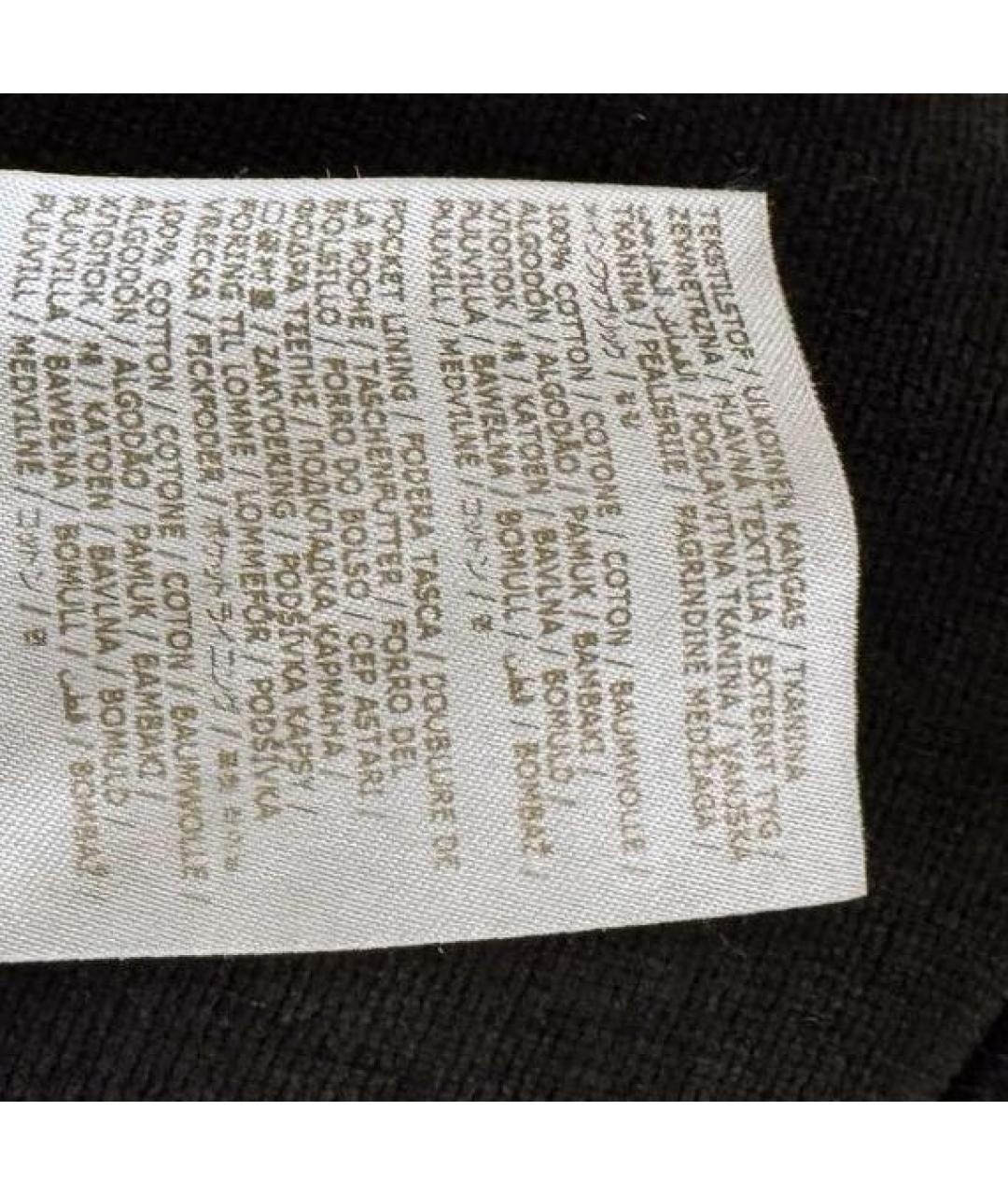 MAISON MARGIELA Голубые хлопковые прямые джинсы, фото 5