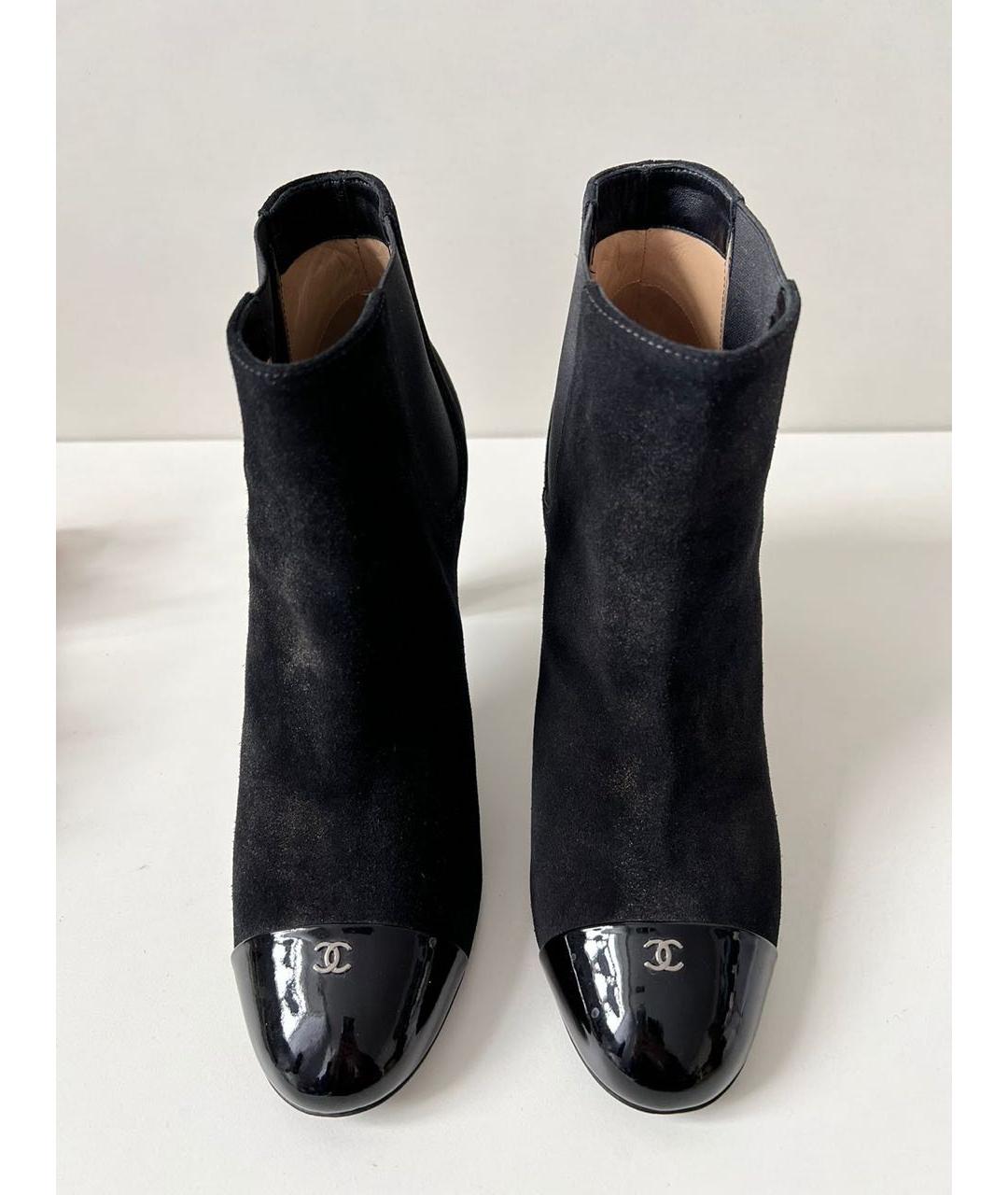 CHANEL Черные ботильоны, фото 2