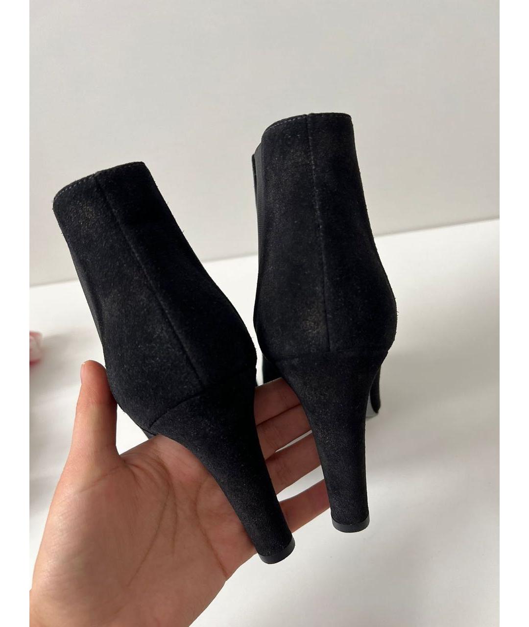 CHANEL Черные ботильоны, фото 6