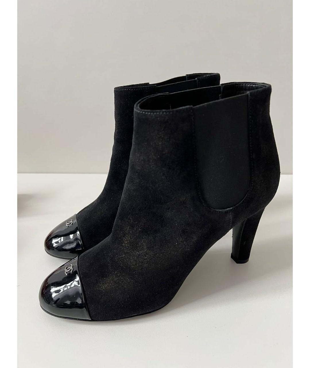 CHANEL Черные ботильоны, фото 3