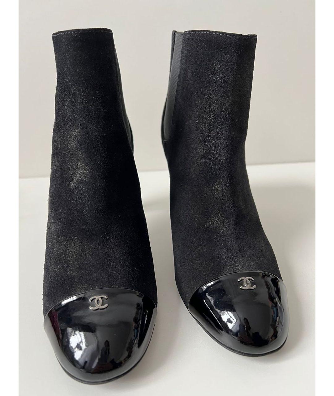 CHANEL Черные ботильоны, фото 7