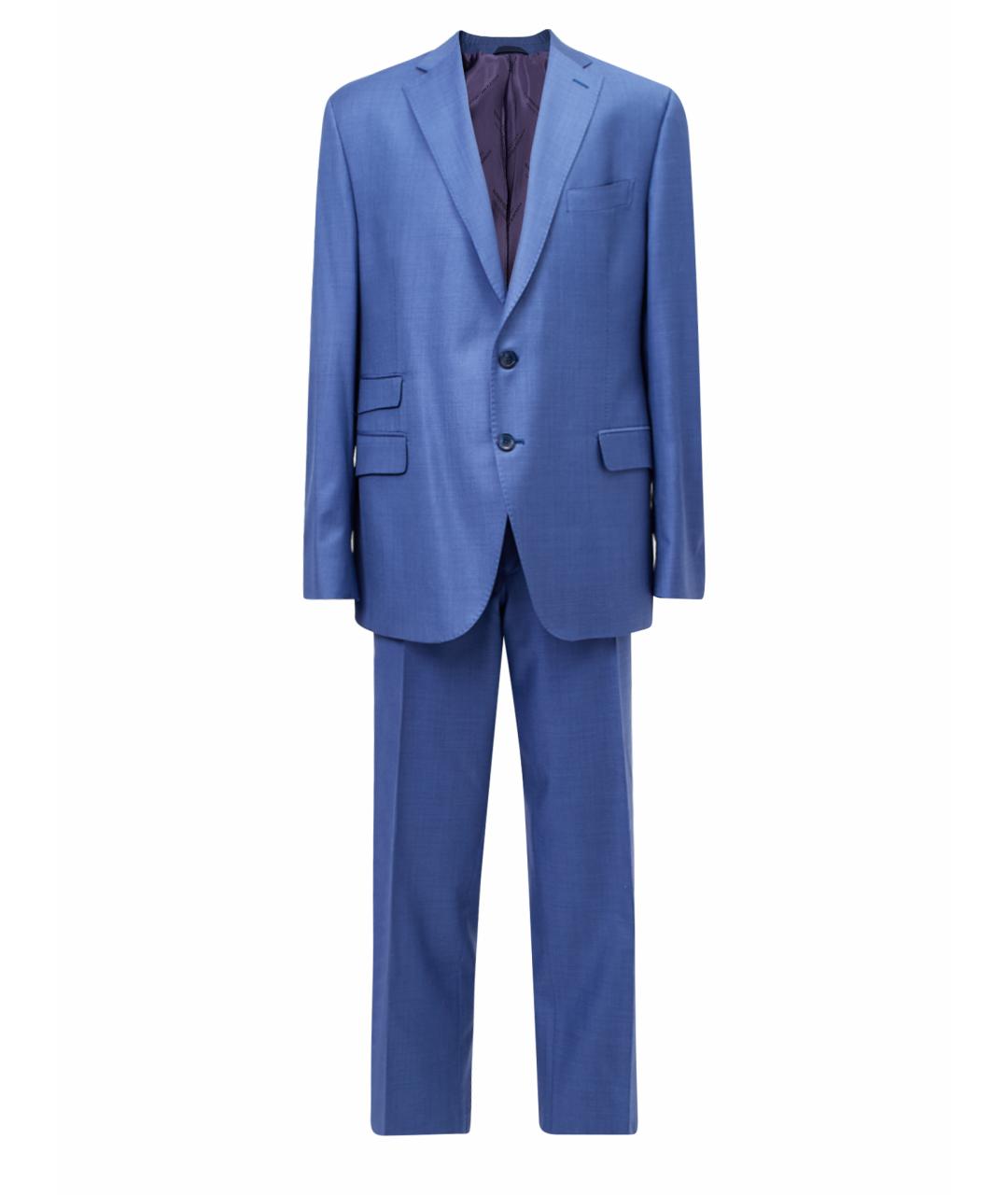 PATRICK HELLMANN Синий классический костюм, фото 1