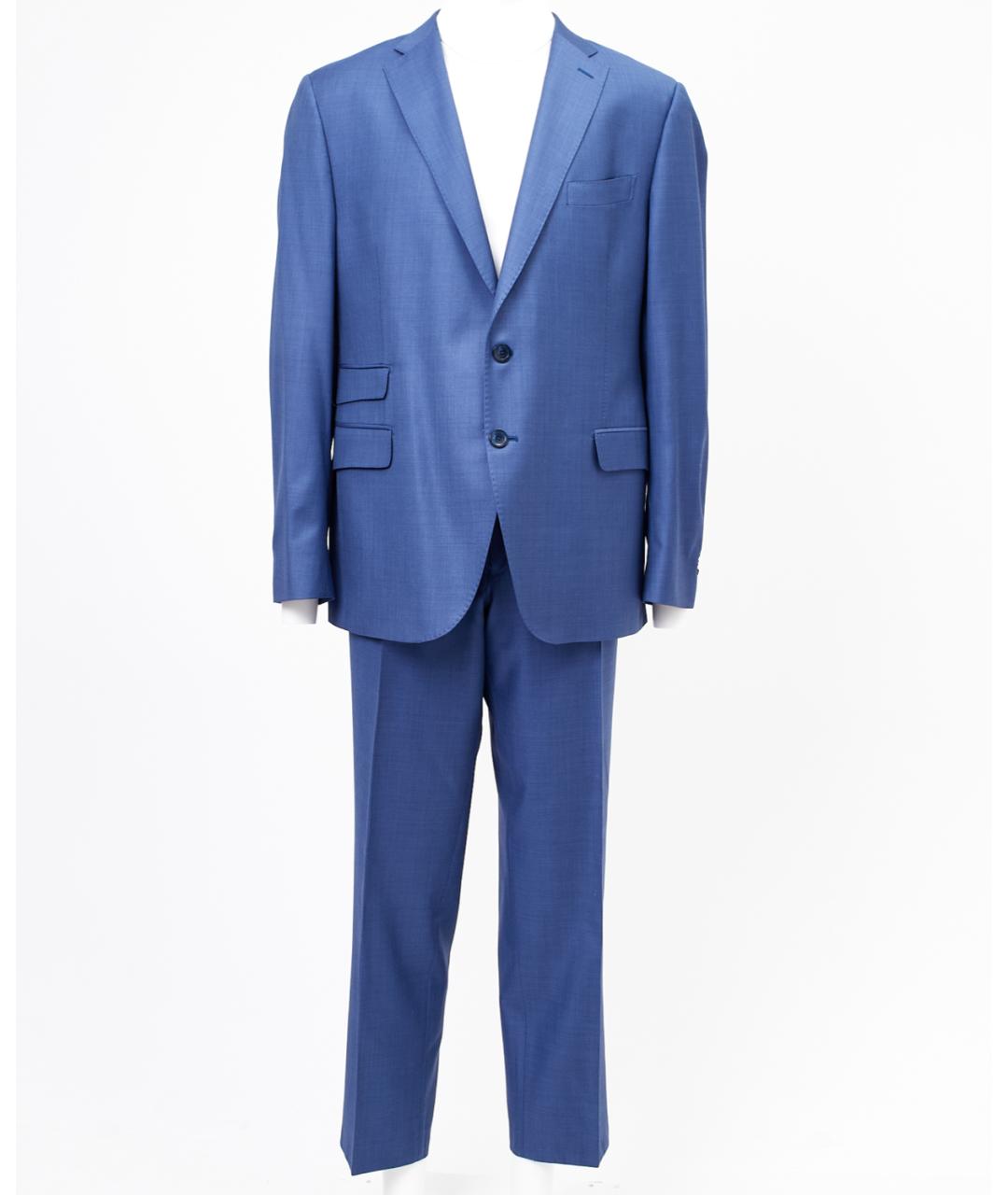 PATRICK HELLMANN Синий классический костюм, фото 5