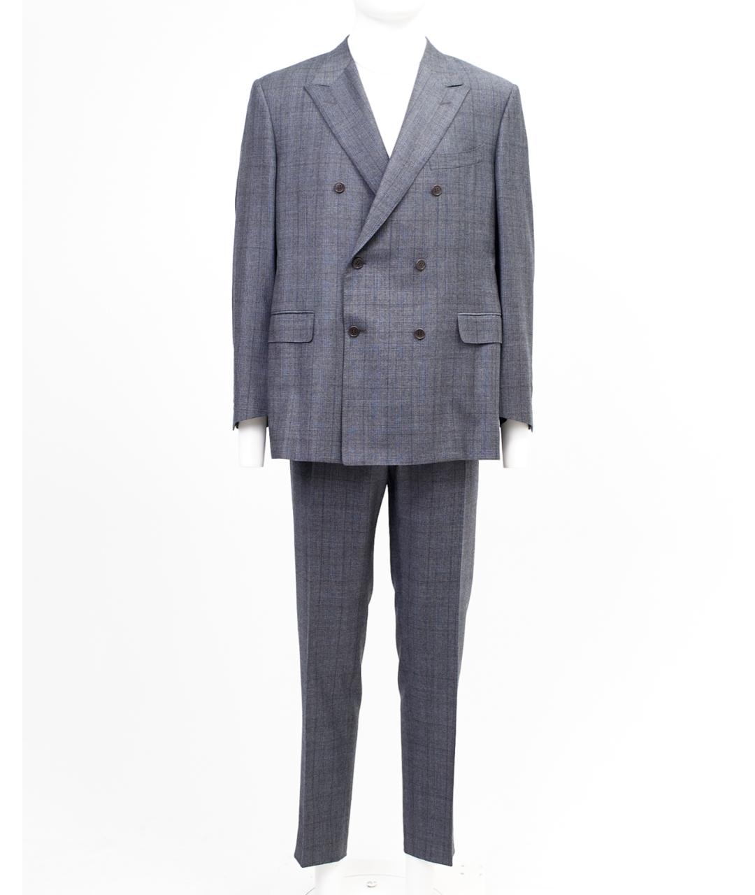 CANALI Серый классический костюм, фото 7