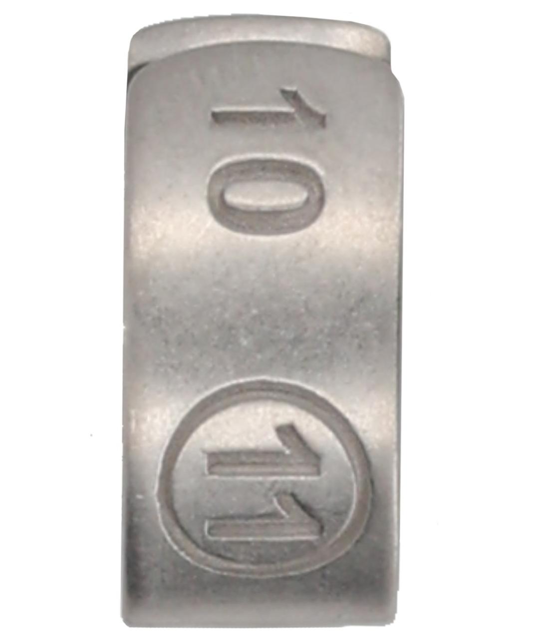 MAISON MARGIELA Серые латунные серьги, фото 2