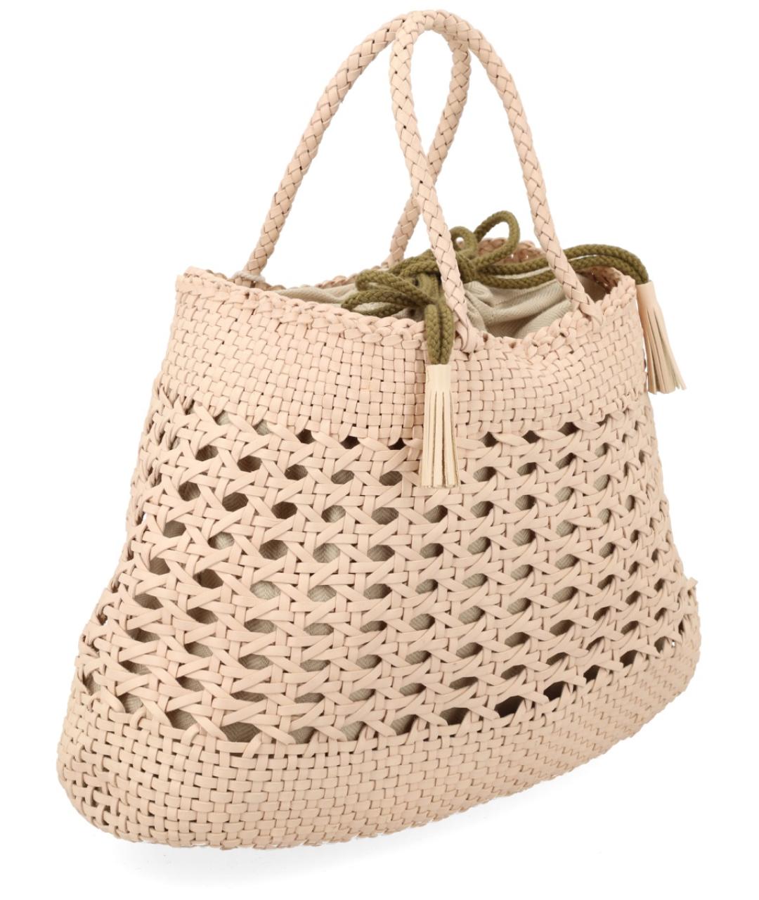 Dragon Diffusion Белая кожаная сумка через плечо, фото 2