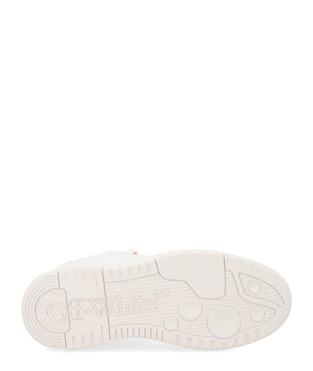 OFF-WHITE Белые низкие кроссовки / кеды, фото 6