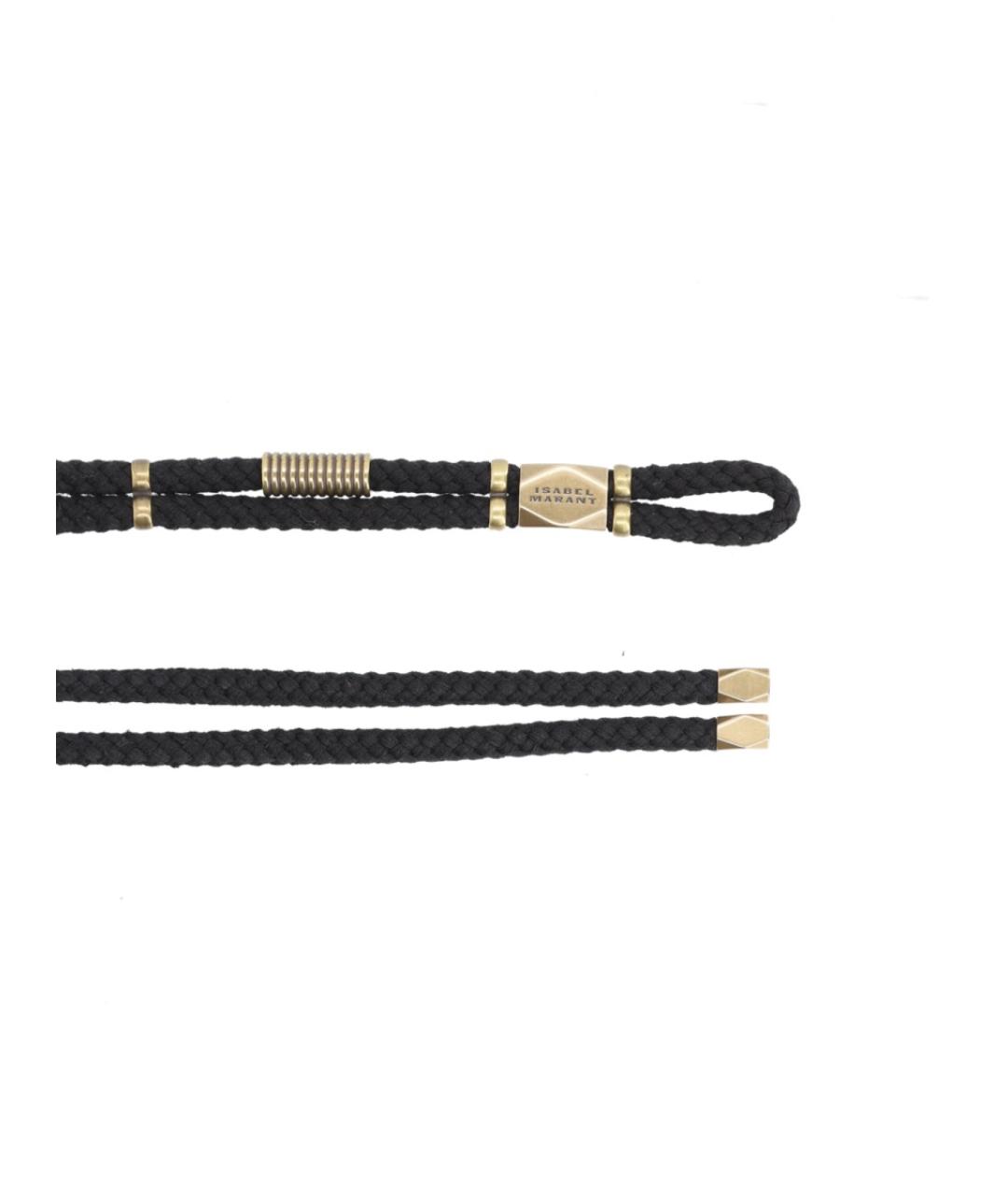 ISABEL MARANT Черный ремень, фото 1