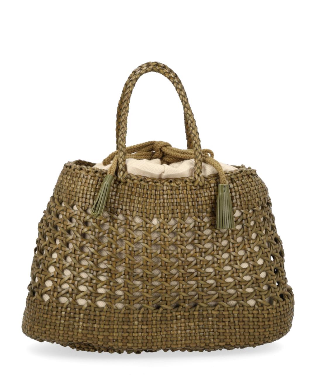 Dragon Diffusion Коричневая кожаная сумка через плечо, фото 1