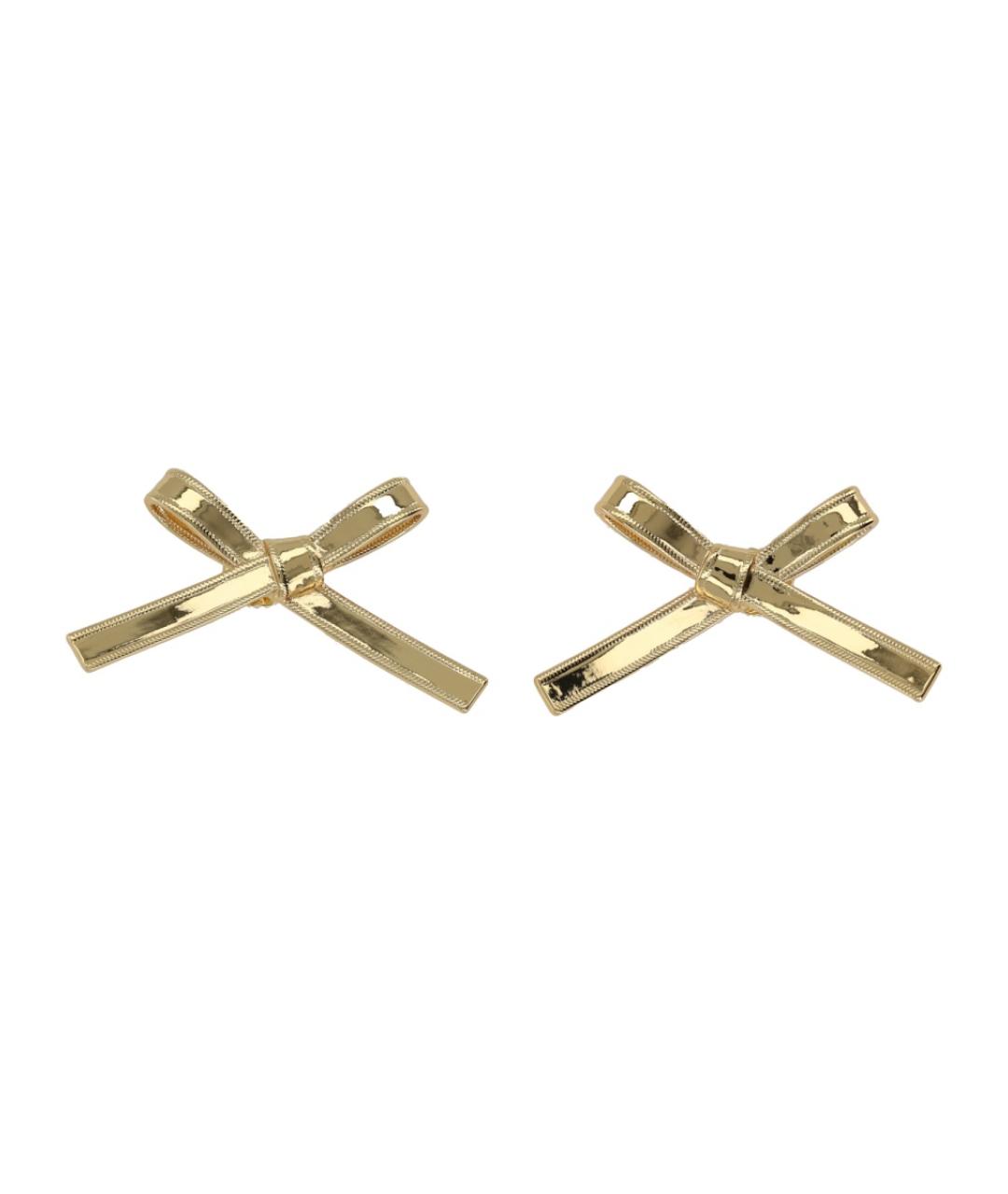 MARC JACOBS Золотые латунные серьги, фото 1