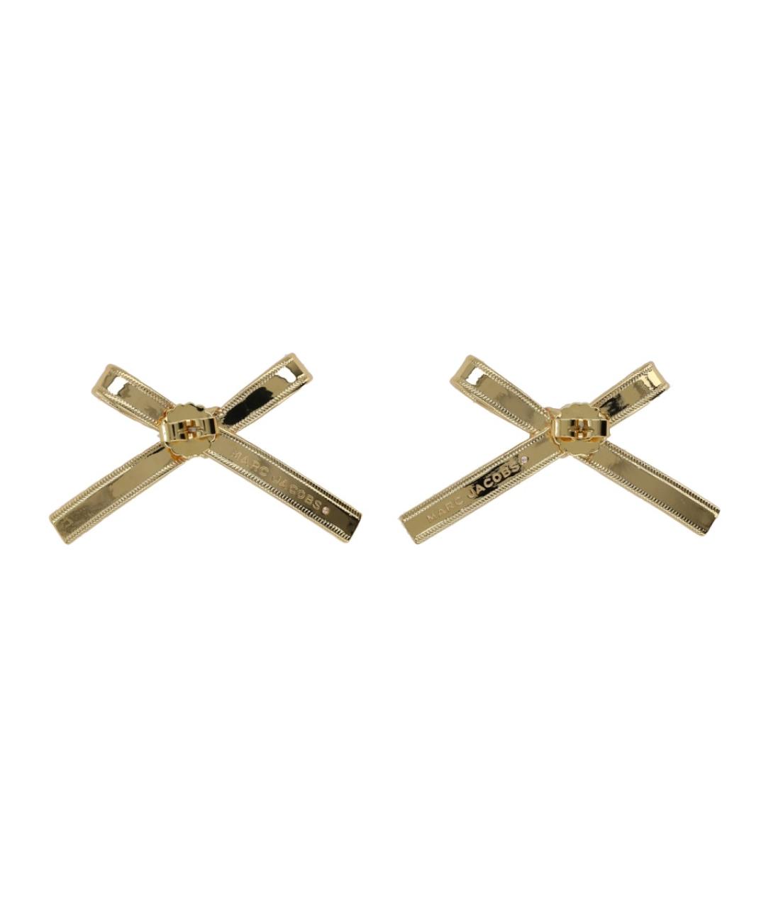 MARC JACOBS Золотые латунные серьги, фото 2