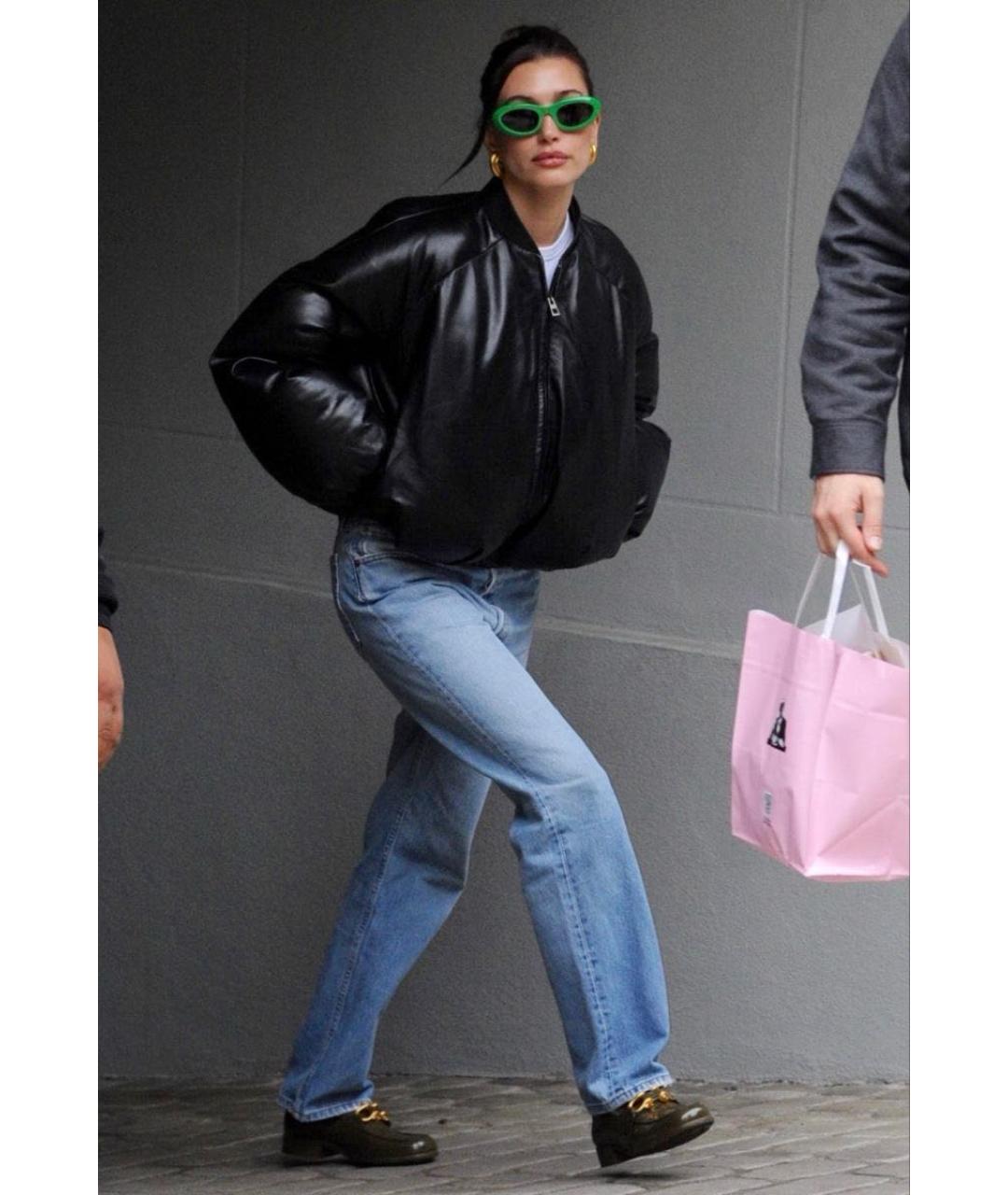 BOTTEGA VENETA Хаки кожаные лоферы, фото 5