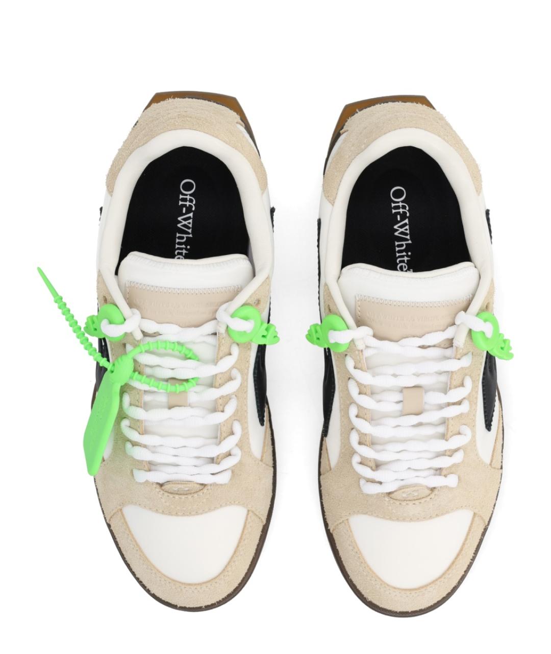 OFF-WHITE Мульти синтетические кроссовки, фото 5