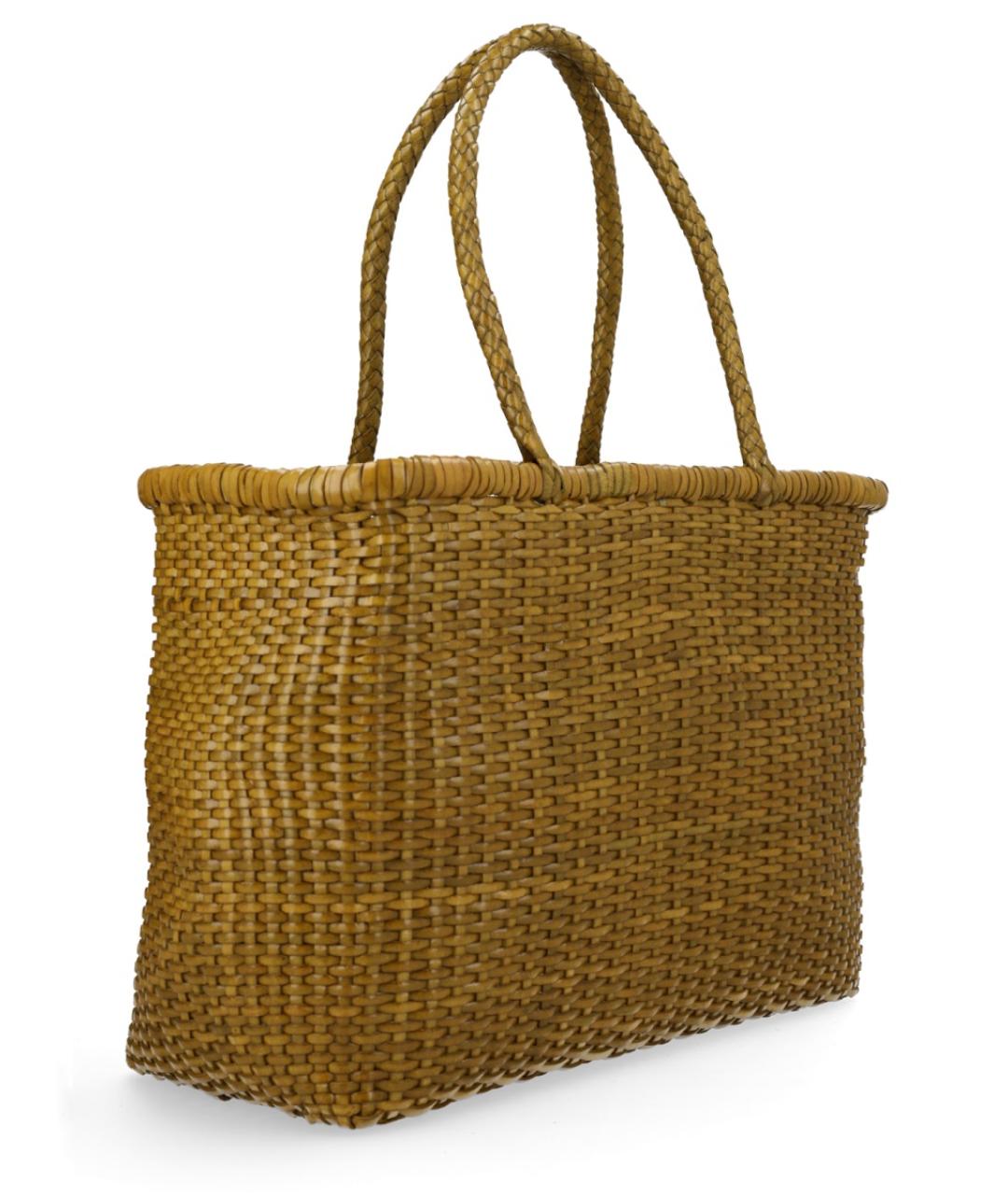 Dragon Diffusion Зеленая кожаная сумка тоут, фото 2