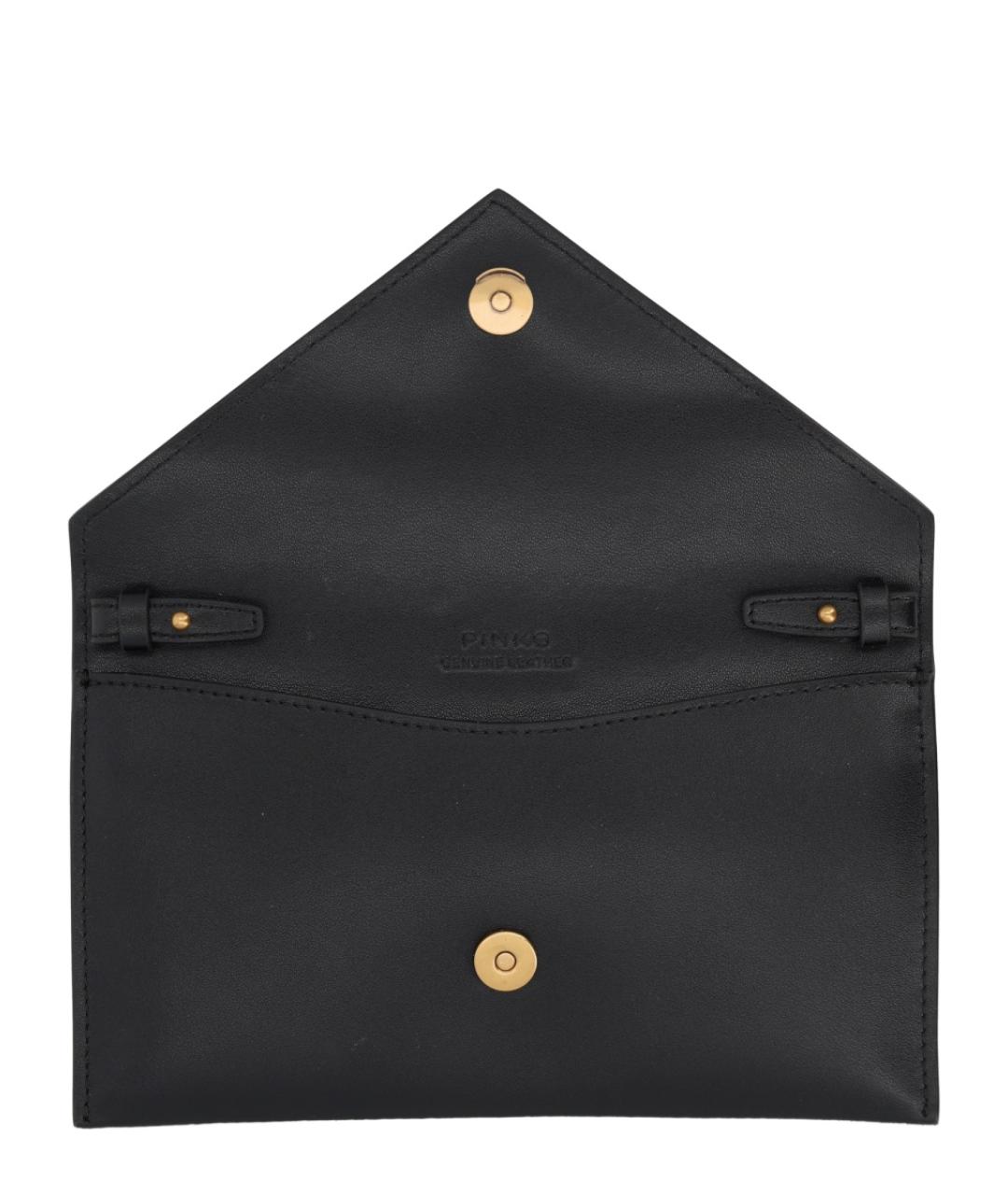 PINKO Черная синтетическая сумка через плечо, фото 4