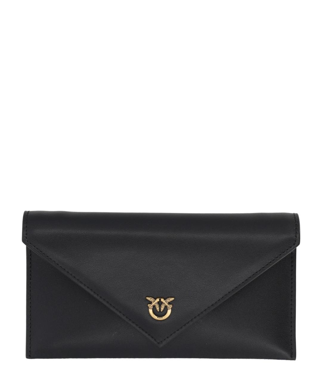 PINKO Черная синтетическая сумка через плечо, фото 1