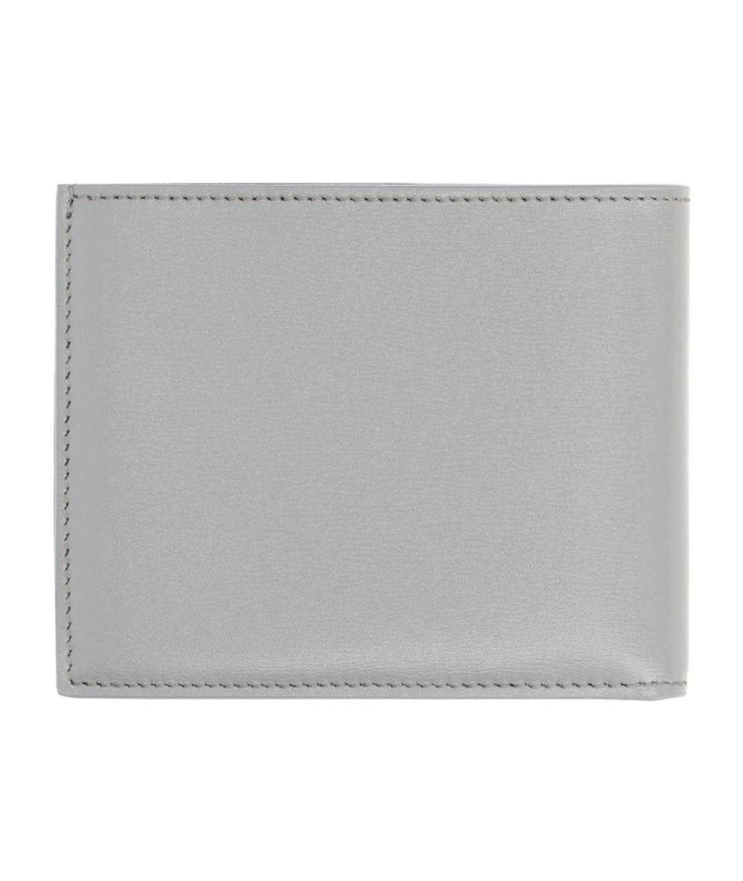 FENDI Серый кожаный кошелек, фото 2