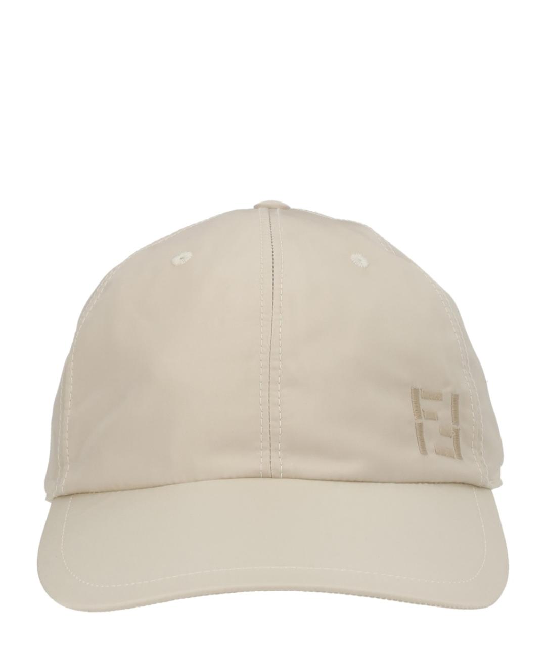 FENDI Белая кепка/бейсболка, фото 1