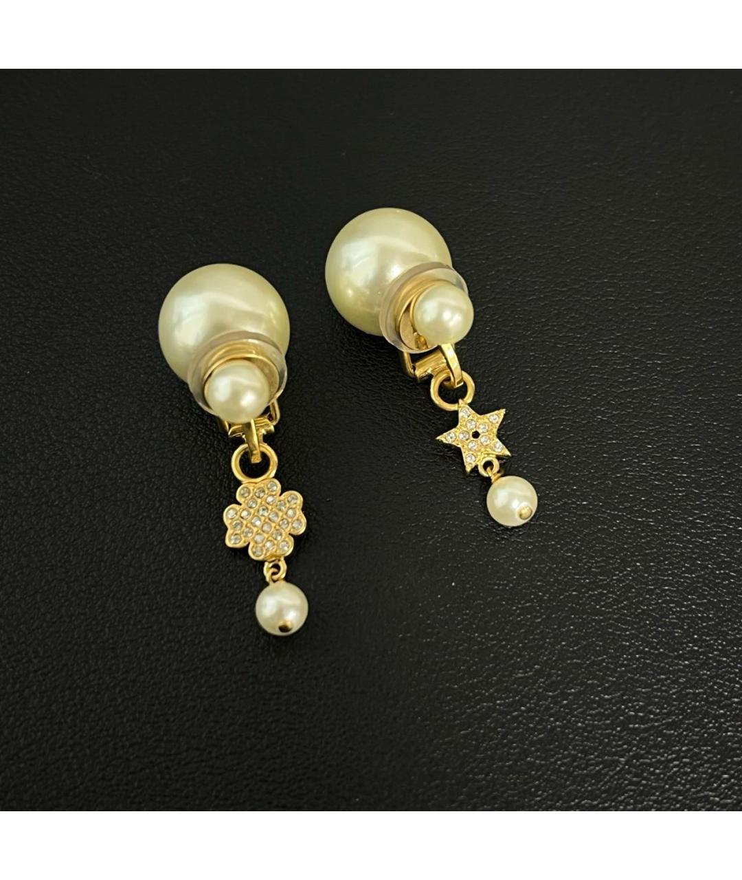 CHRISTIAN DIOR Золотые серьги, фото 4