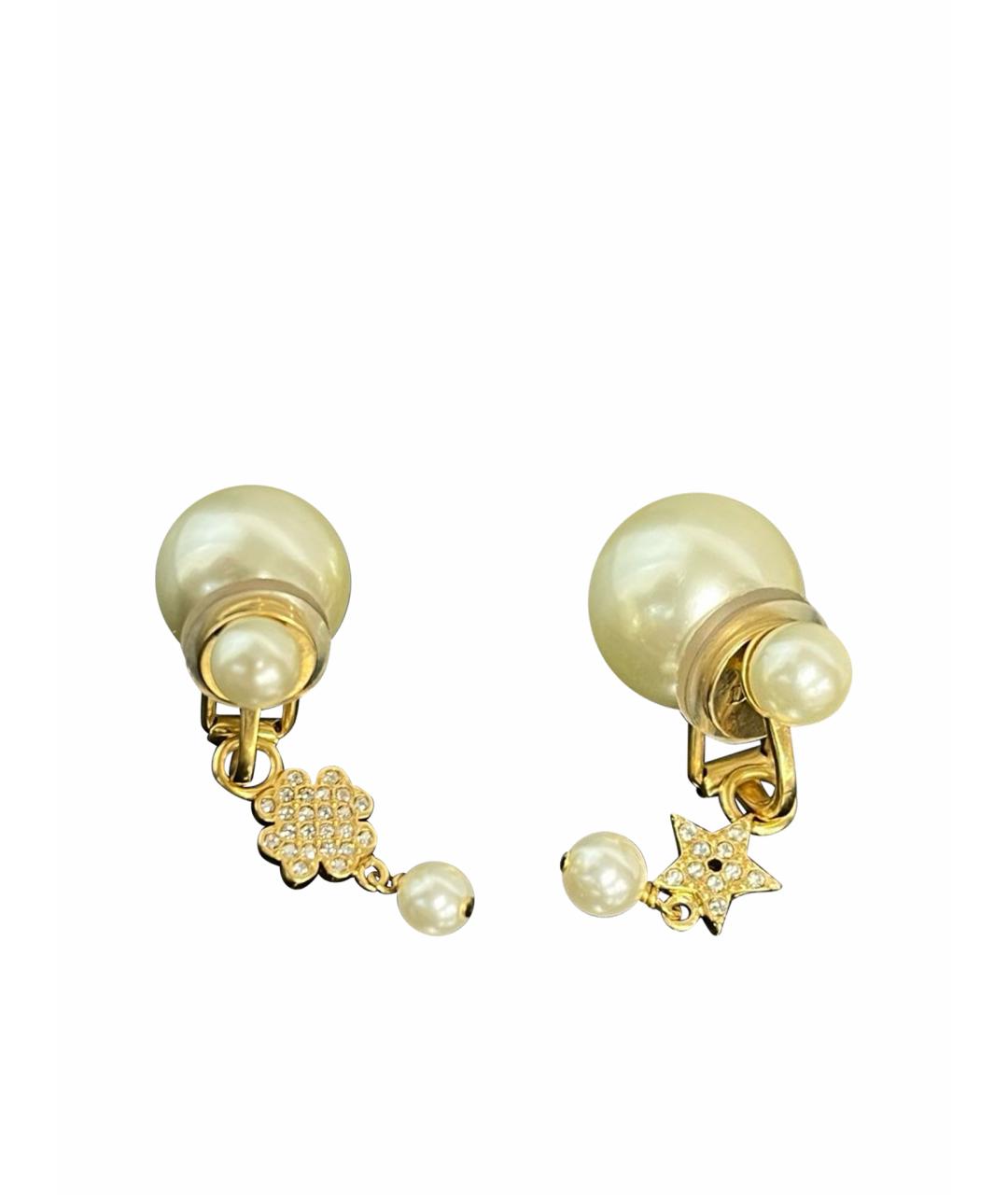 CHRISTIAN DIOR Золотые серьги, фото 1