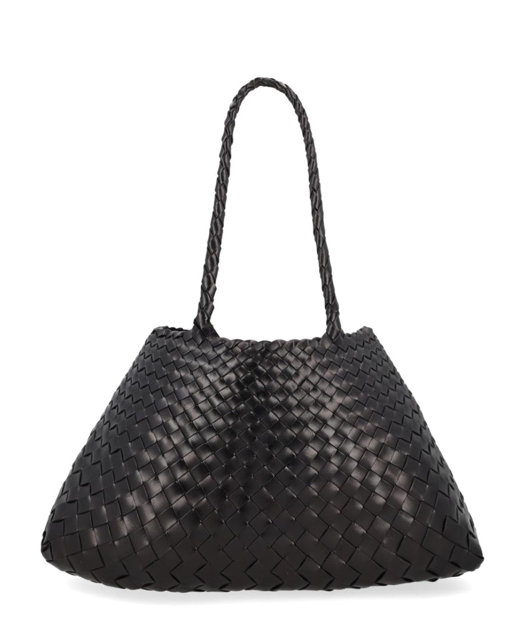 Dragon Diffusion Черная кожаная сумка тоут, фото 2