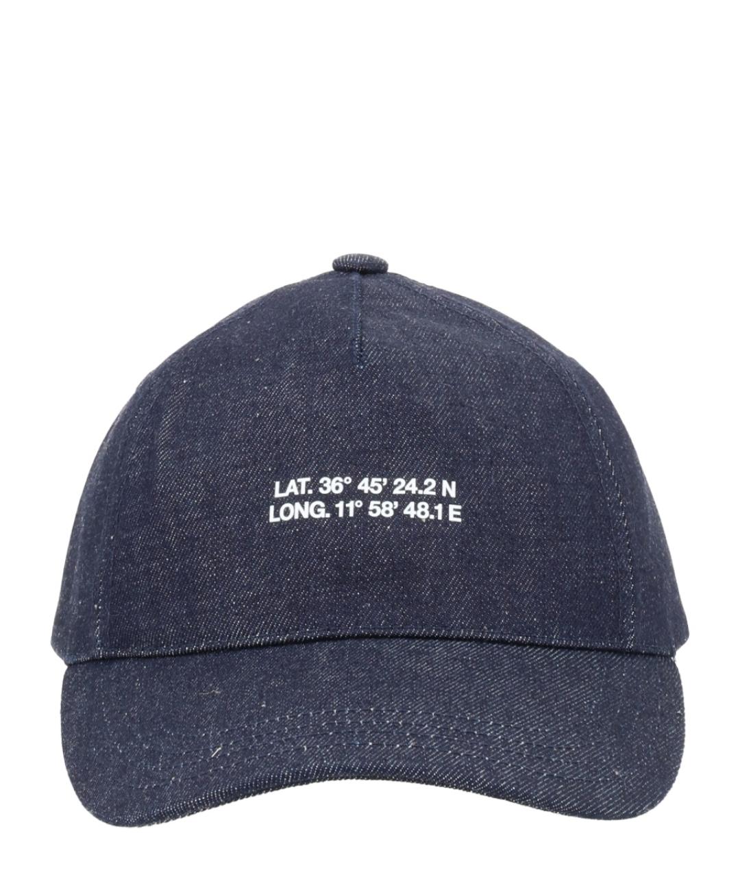 A.P.C. Синяя хлопковая кепка, фото 1