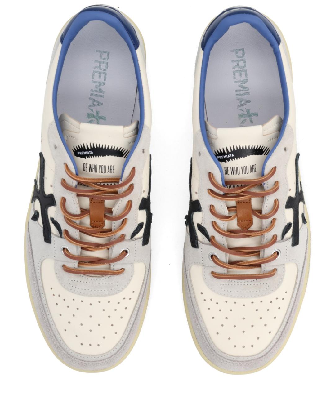 PREMIATA Мульти кожаные низкие кроссовки / кеды, фото 5