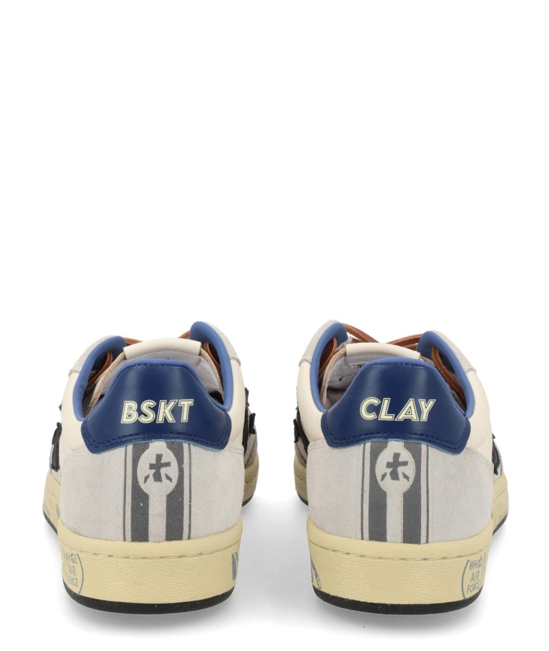 PREMIATA Мульти кожаные низкие кроссовки / кеды, фото 4