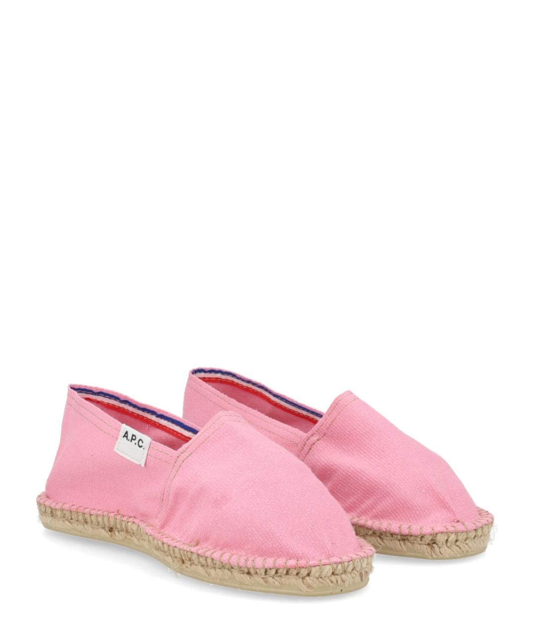 A.P.C. Розовые балетки, фото 2