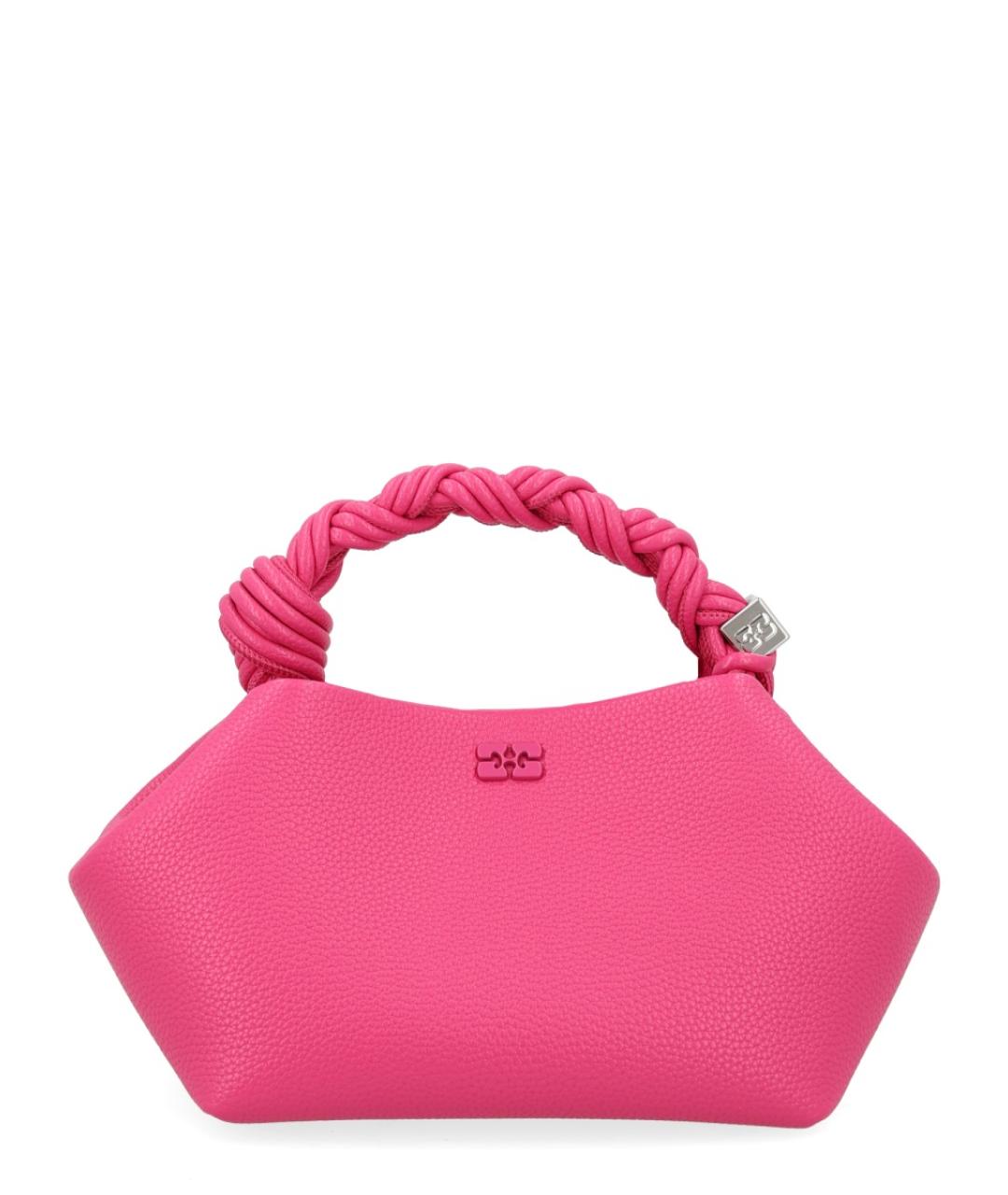 GANNI Фуксия синтетическая сумка с короткими ручками, фото 1