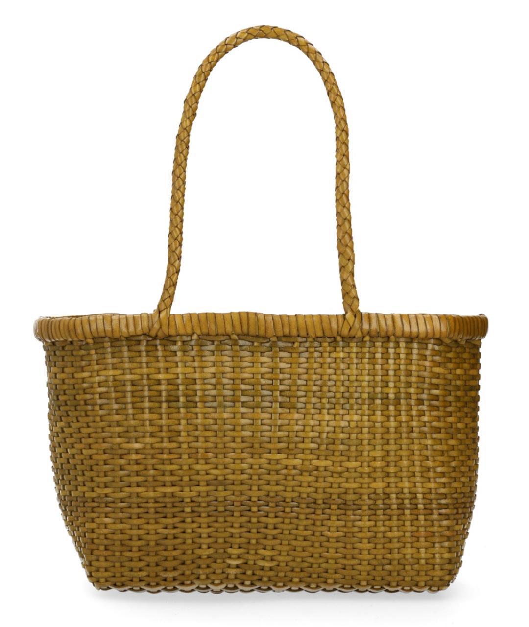 Dragon Diffusion Зеленая кожаная сумка тоут, фото 3