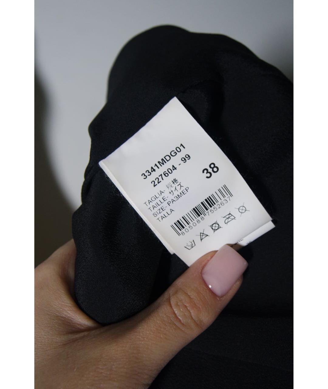 MSGM Черный полиуретановый жакет/пиджак, фото 4