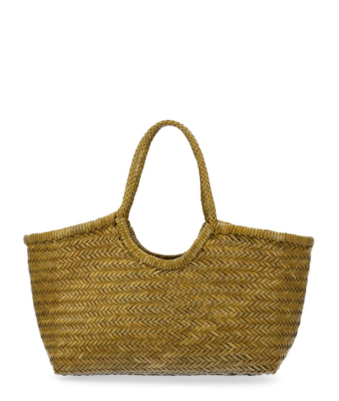 Dragon Diffusion Зеленая кожаная сумка тоут, фото 1