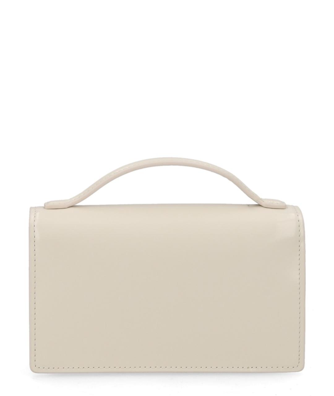 MARC JACOBS Бежевая кожаная сумка через плечо, фото 2