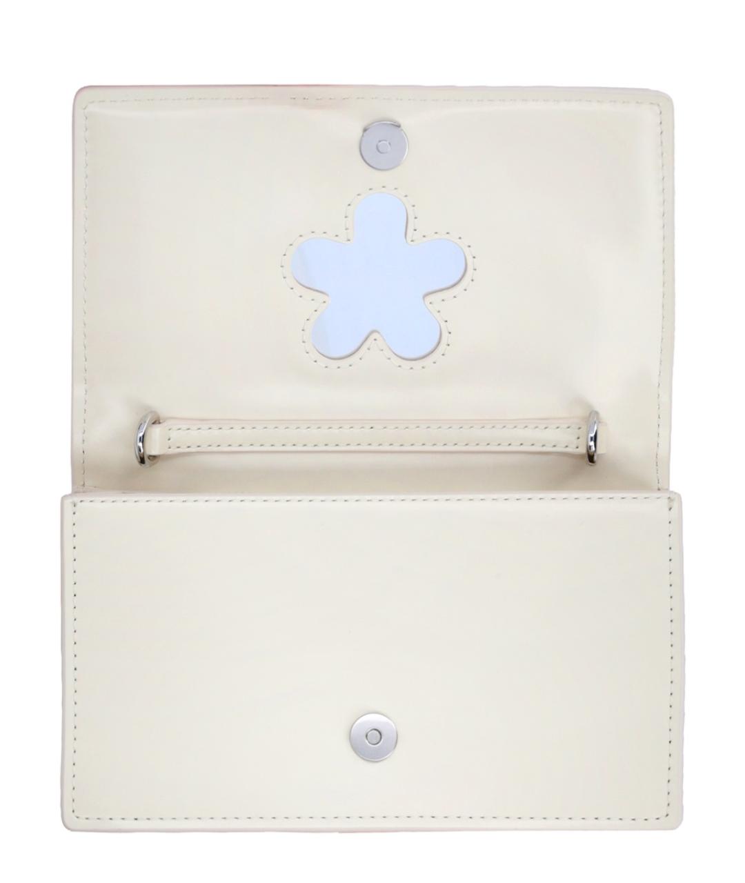 MARC JACOBS Бежевая кожаная сумка через плечо, фото 4