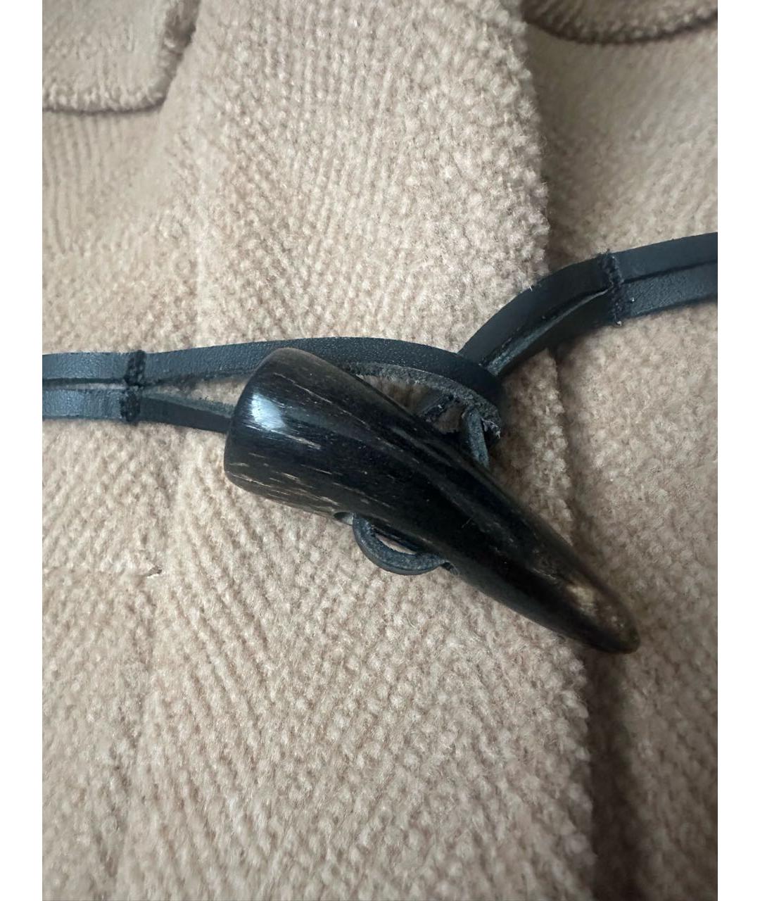 BURBERRY Бежевое шерстяное пальто, фото 6