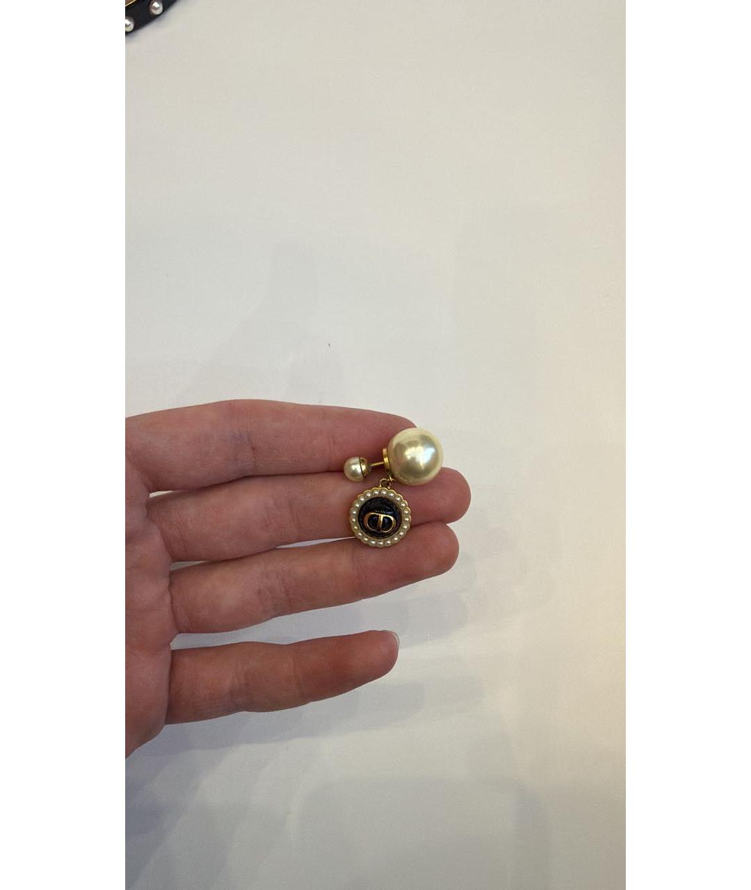 DIOR BEAUTY Черные серьги, фото 3