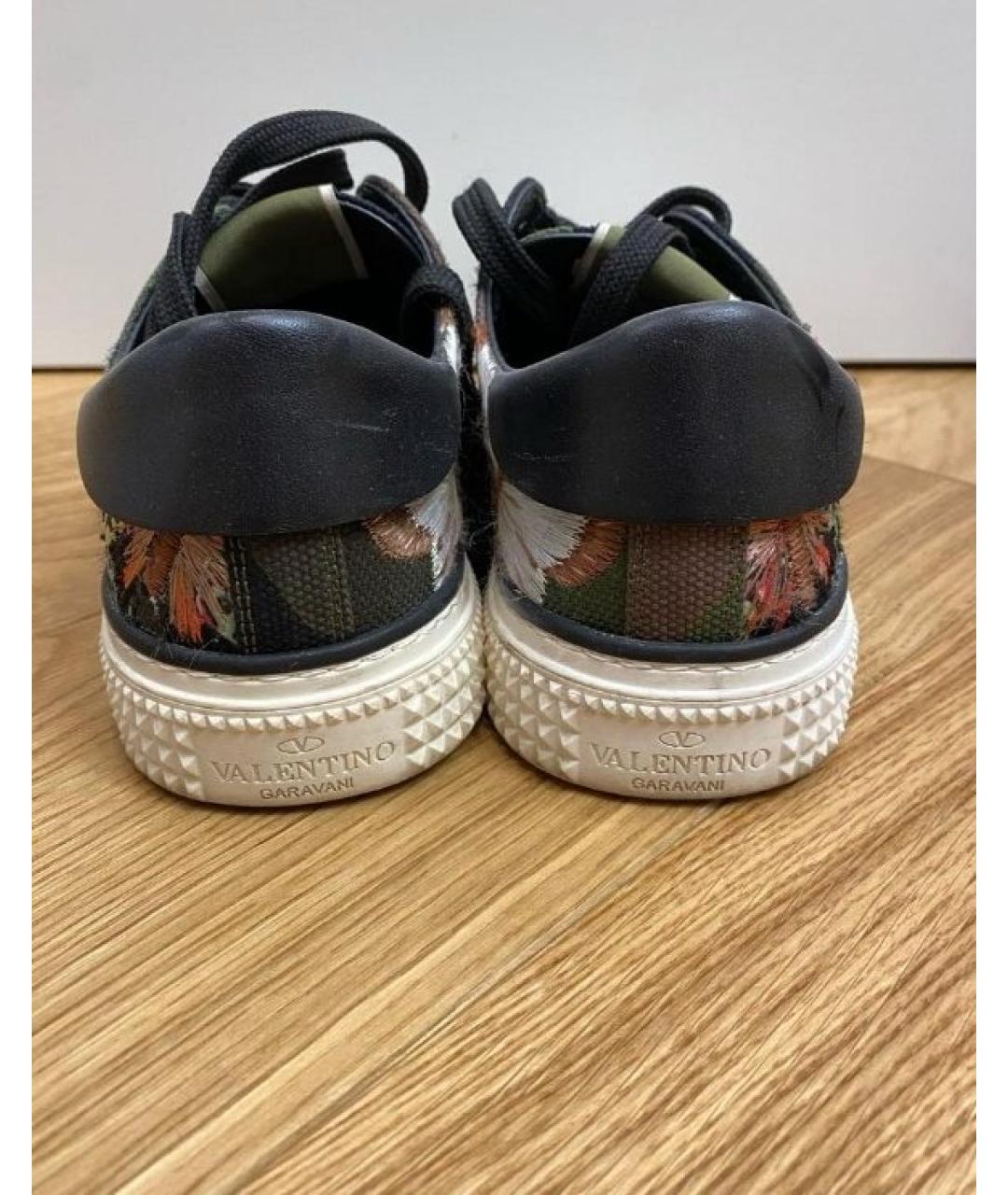 VALENTINO Хаки кеды, фото 4