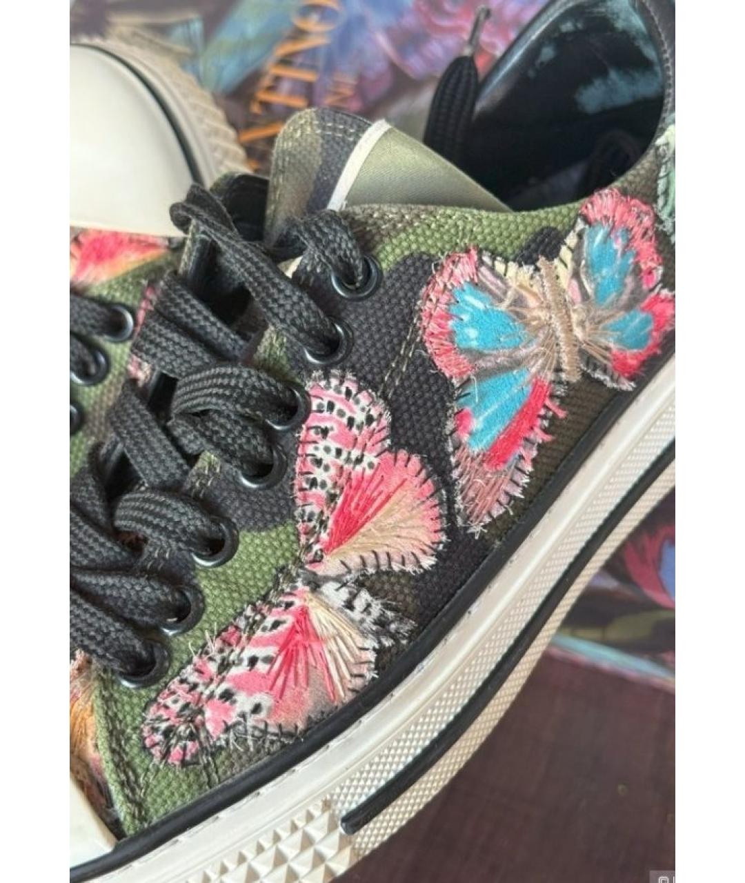 VALENTINO Хаки кеды, фото 6