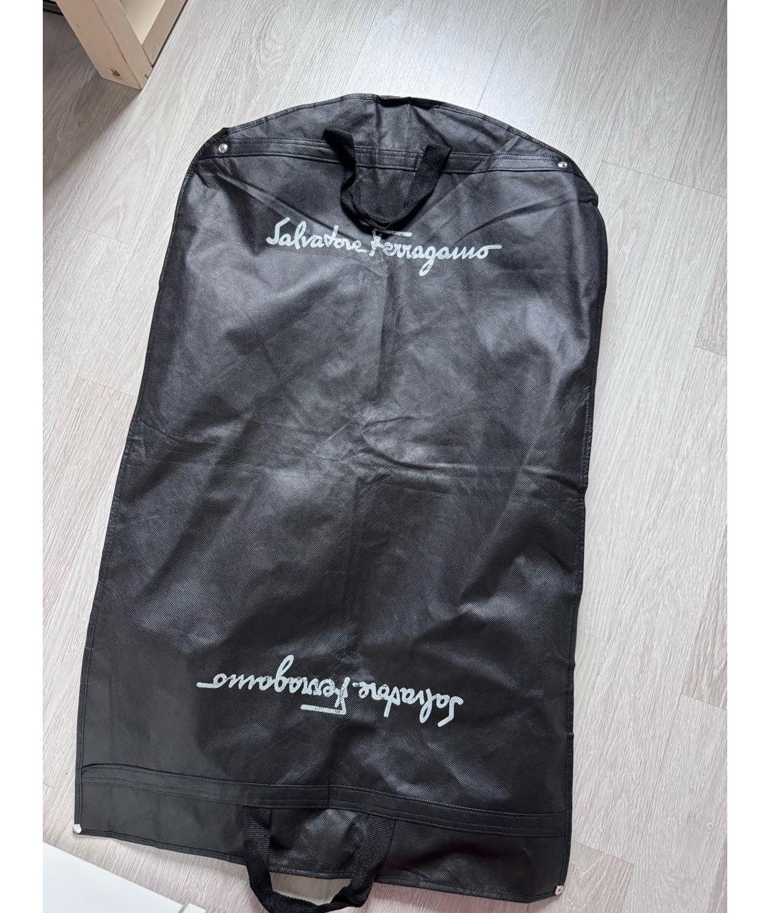 FERRAGAMO Черная меховая дубленка, фото 8