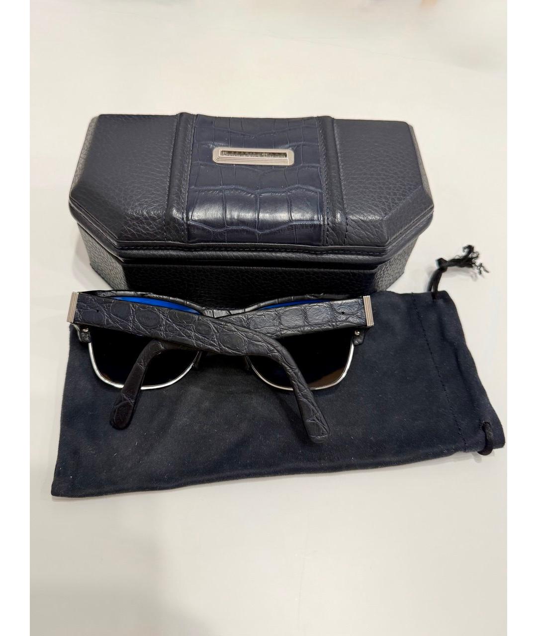 STEFANO RICCI Синие солнцезащитные очки, фото 4