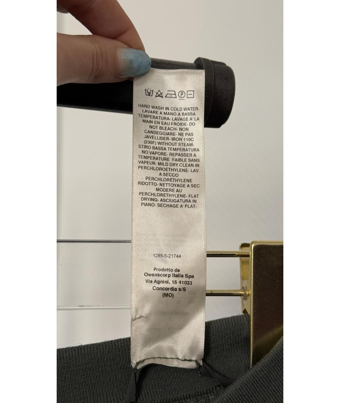 RICK OWENS Зеленые прямые брюки, фото 6