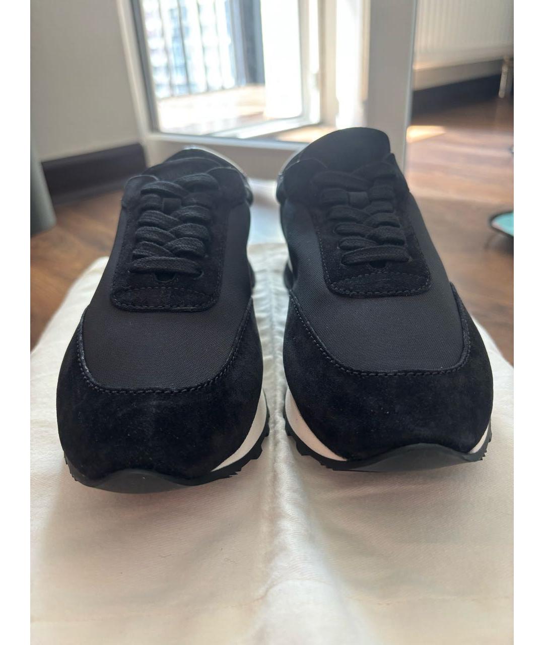 THE ROW Черные замшевые кроссовки, фото 2