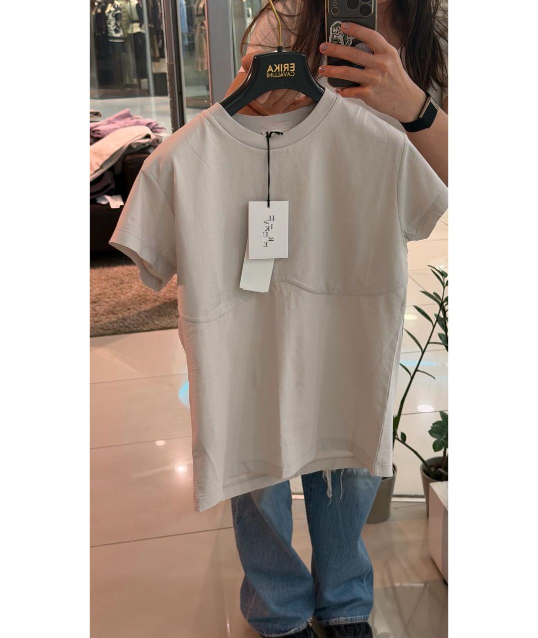 HAIKURE Серая хлопковая футболка, фото 2