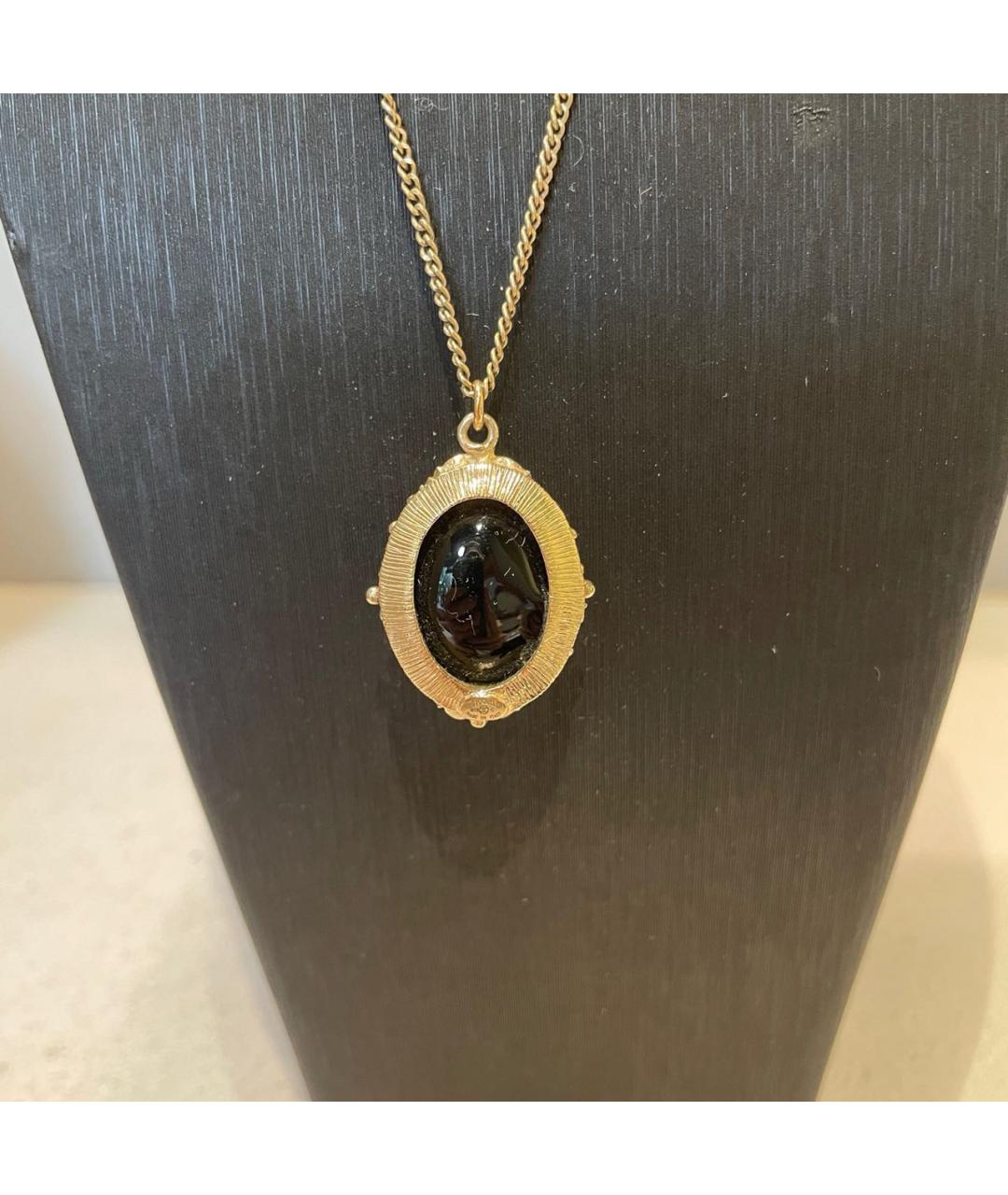 CHANEL Золотая металлическая подвеска, фото 6