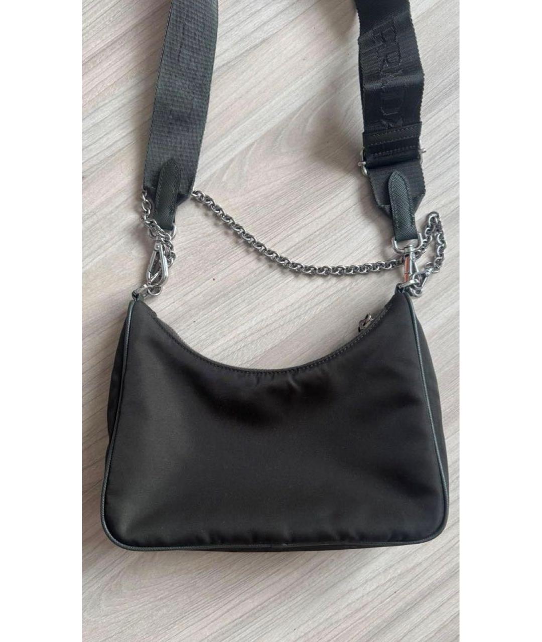 PRADA Хаки сумка через плечо, фото 3